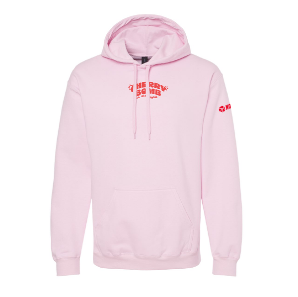Cherry Bomb Hooded Sweatshirt - No Dinx Volleyball