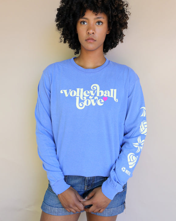 Volleyball Love Long Sleeve Shirt - No Dinx Volleyball