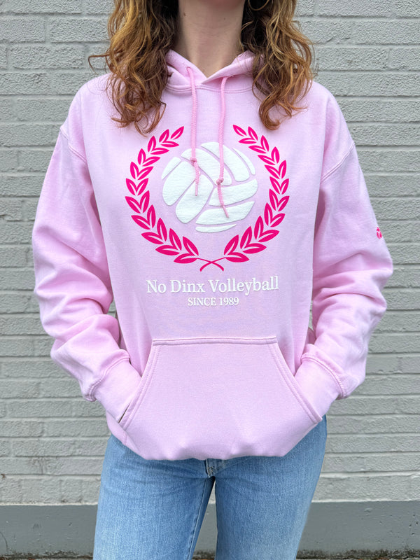 Crest Hooded Sweatshirt - No Dinx Volleyball