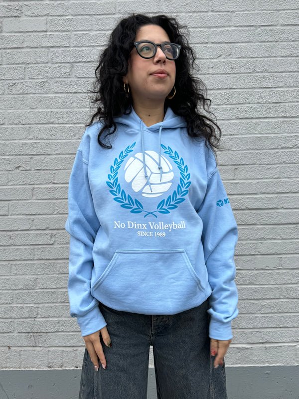 Crest Hooded Sweatshirt - No Dinx Volleyball