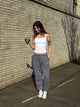Varsity Asphalt Fleece Pant - No Dinx Volleyball