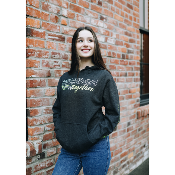 Stronger Together Hoodie - No Dinx Volleyball