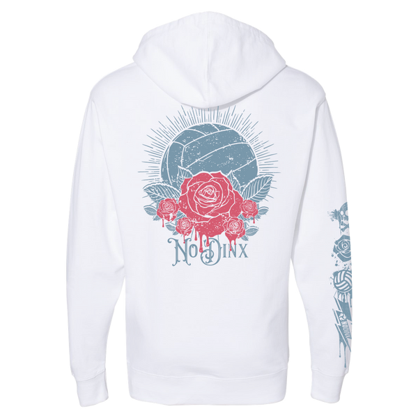 VB N' Roses Hoodie - No Dinx Volleyball