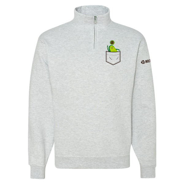 Guac Is Extra Quarter-Zip - No Dinx Volleyball