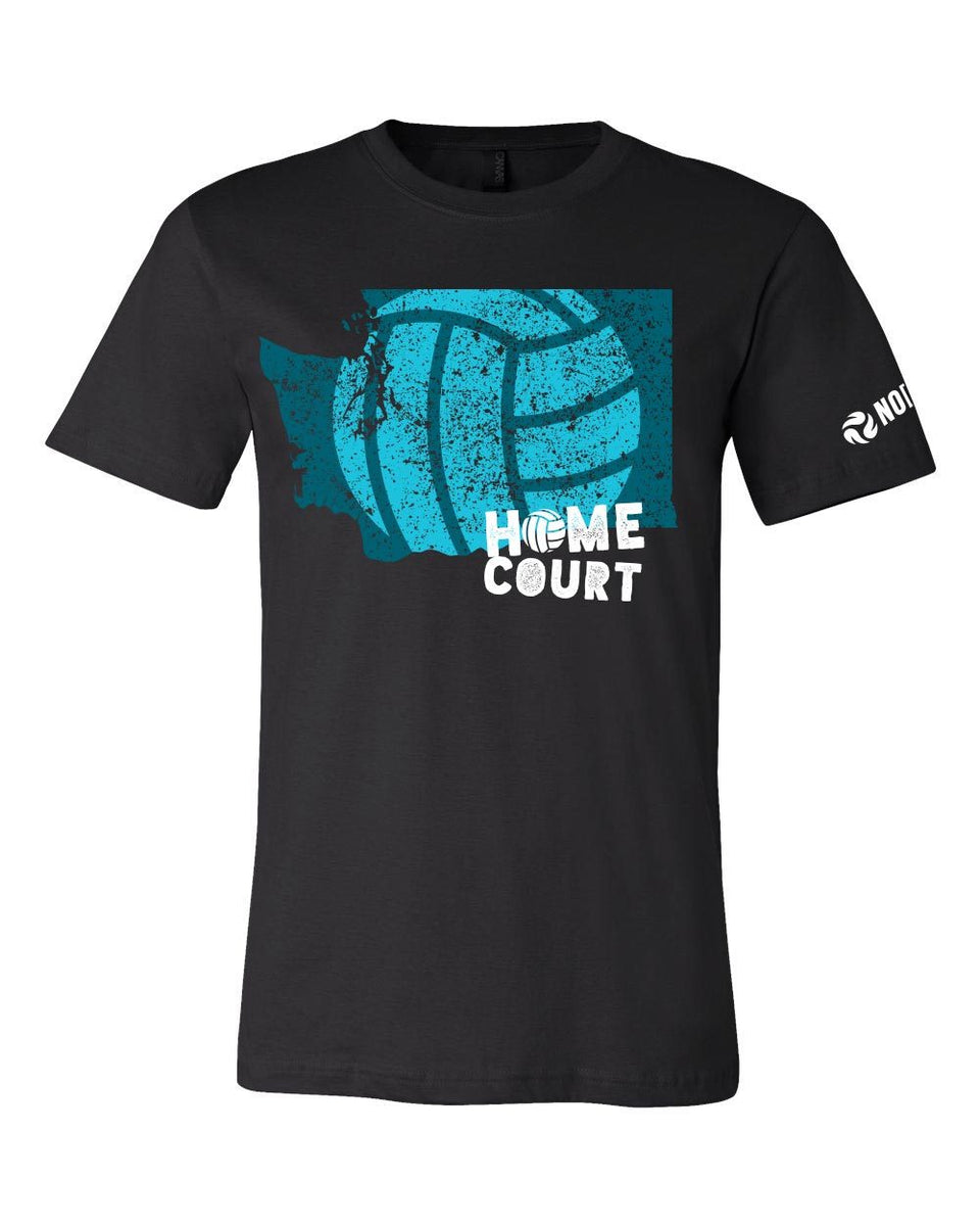 Home Court WA Volleyball Apparel Short Sleeve Shirt No Dinx
