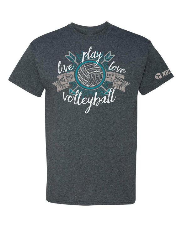 Live Play Love - No Dinx Volleyball