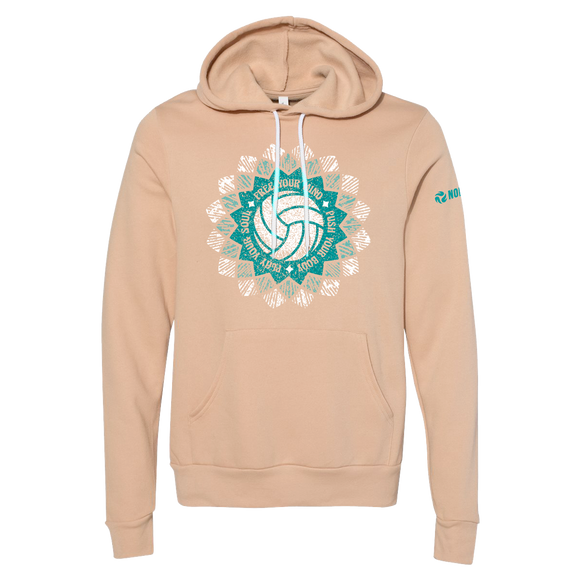 Mosaic Hoodie - No Dinx Volleyball