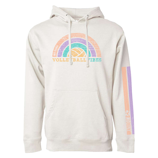 Rainbow Vibes Hoodie - No Dinx Volleyball