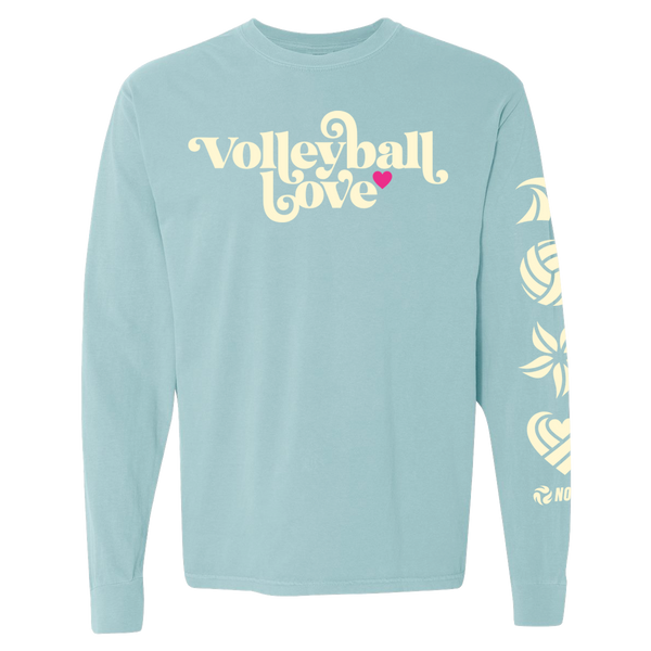 Volleyball Love Long Sleeve Shirt - No Dinx Volleyball