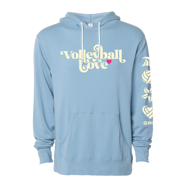 Volleyball Love Hoodie - No Dinx Volleyball