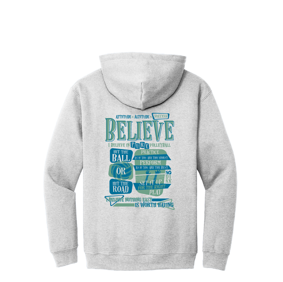 Believe Hoodie - No Dinx Volleyball