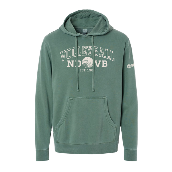 Varsity Alpine Green Hooded Sweatshirt - No Dinx Volleyball