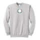 Crest Embroidered Crewneck Sweatshirt - No Dinx Volleyball