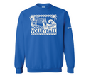 Malibu Crewneck Sweatshirt - No Dinx Volleyball