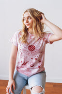 Cosmic Crush Tie Dye Short Sleeve Shirt - No Dinx Volleyball