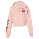 VB N' Roses Cropped Hoodie - No Dinx Volleyball