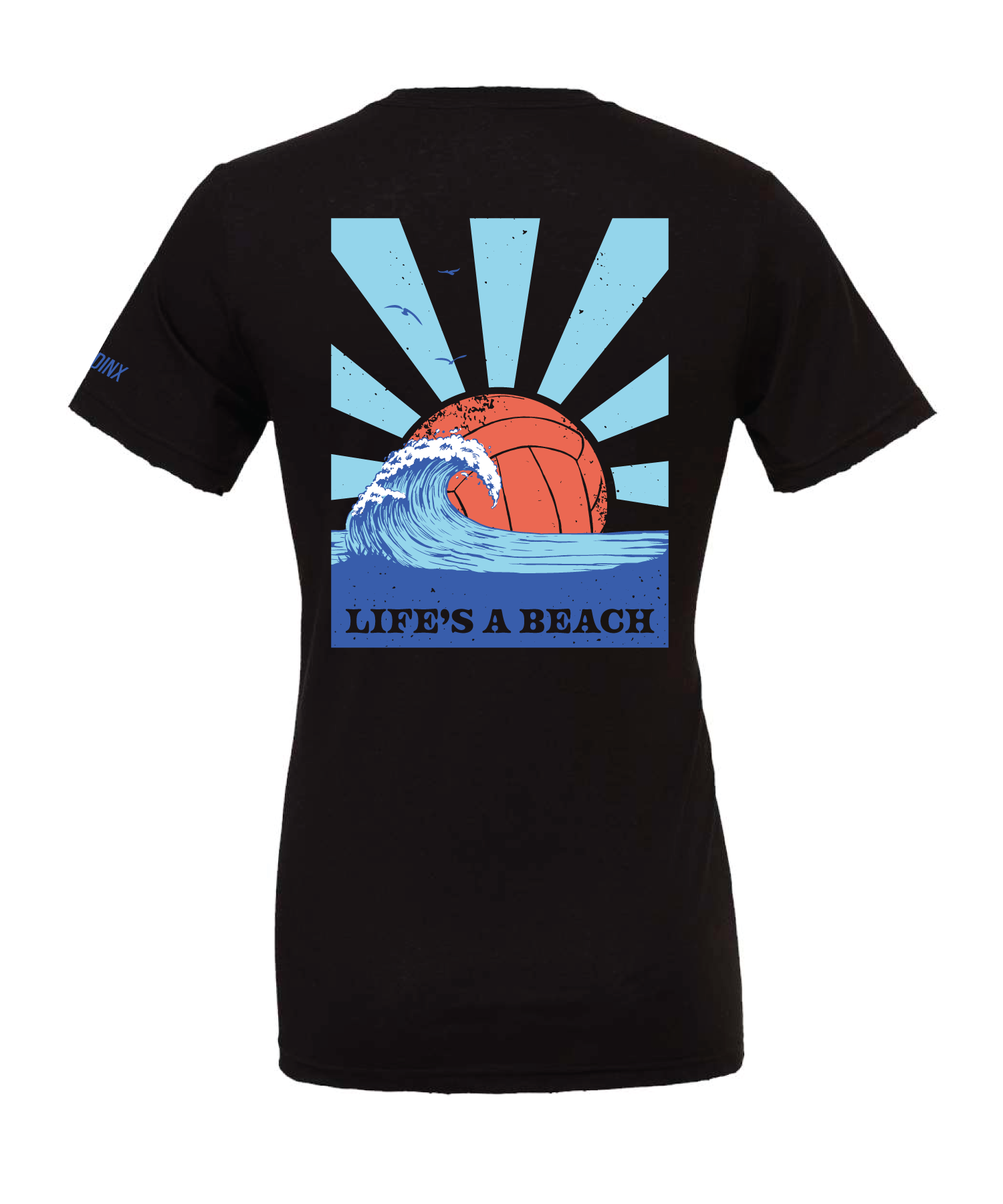 Life's A Beach | Volleyball Apparel | Short Sleeve Shirt – No Dinx Life's A Beach | Volleyball Apparel | Short Sleeve Shirt – No Dinx