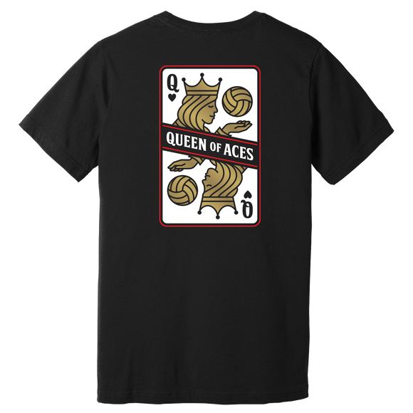 Queen Of Aces Short Sleeve Shirt - No Dinx Volleyball