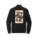 Queen Of Aces Quarter Zip Black - No Dinx Volleyball