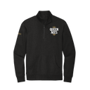 Queen Of Aces Quarter Zip Black - No Dinx Volleyball