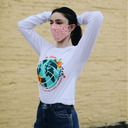 Save The Planet Long Sleeve Shirt - No Dinx Volleyball
