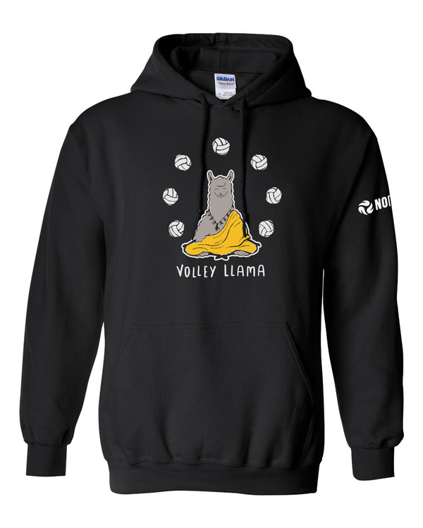 Volley Llama | Volleyball Apparel | Hooded Sweatshirt – No Dinx Volleyball
