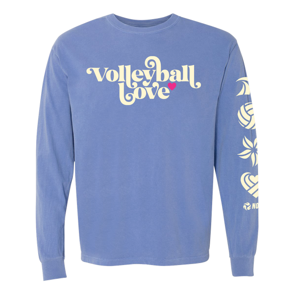 Volleyball Love Long Sleeve Shirt - No Dinx Volleyball