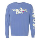 Volleyball Love Long Sleeve Shirt - No Dinx Volleyball