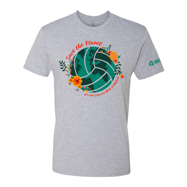 Save The Planet Short Sleeve Shirt - No Dinx Volleyball